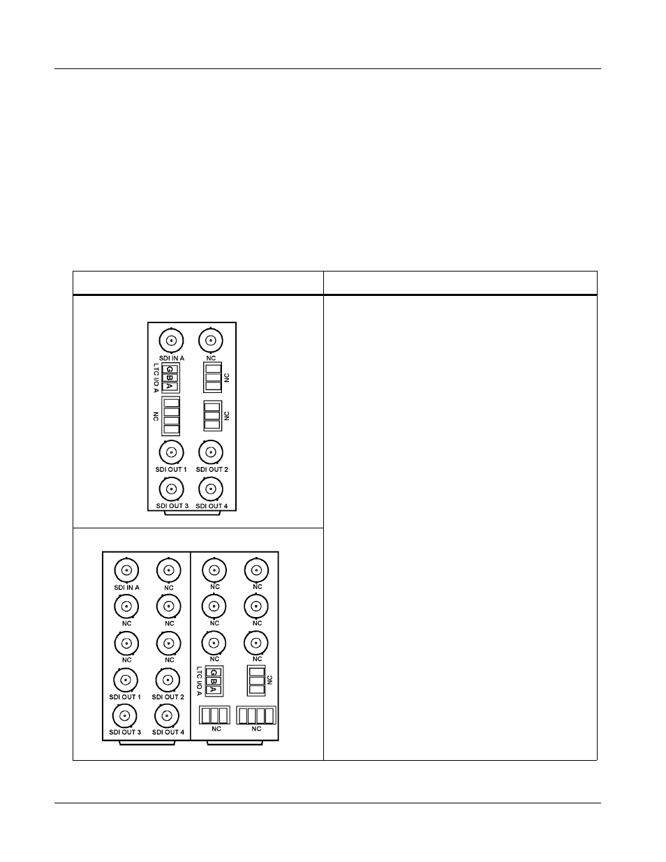 9391 rear modules, 9391 rear modules -4 | Cobalt Digital COMPASS 9391 3G_HD_SD-SDI Timecode Burn-In Inserter User Manual | Page 22 / 50