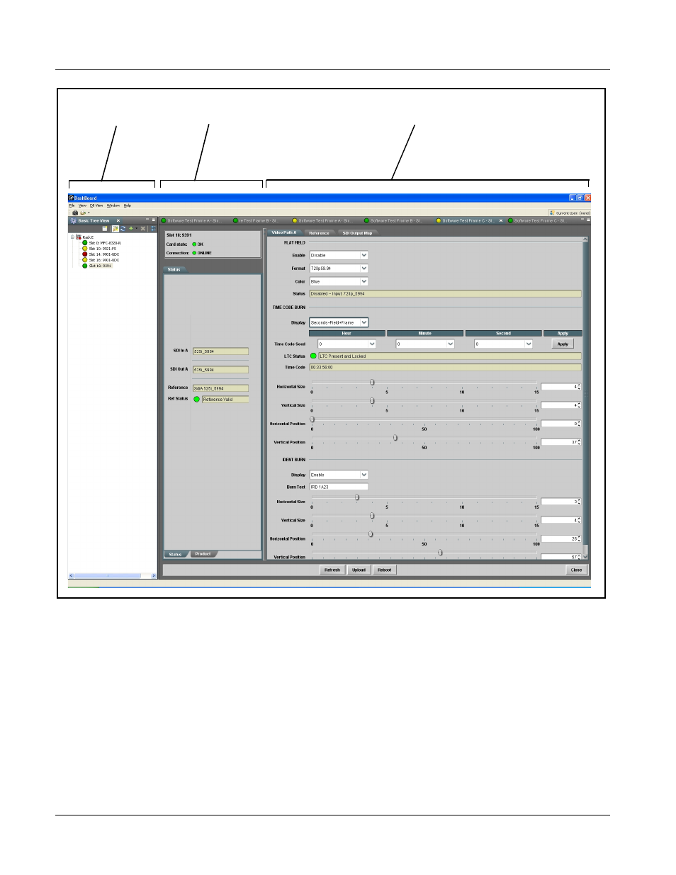 Accessing the 9391 card via remote control | Cobalt Digital COMPASS 9391 3G_HD_SD-SDI Timecode Burn-In Inserter User Manual | Page 30 / 50
