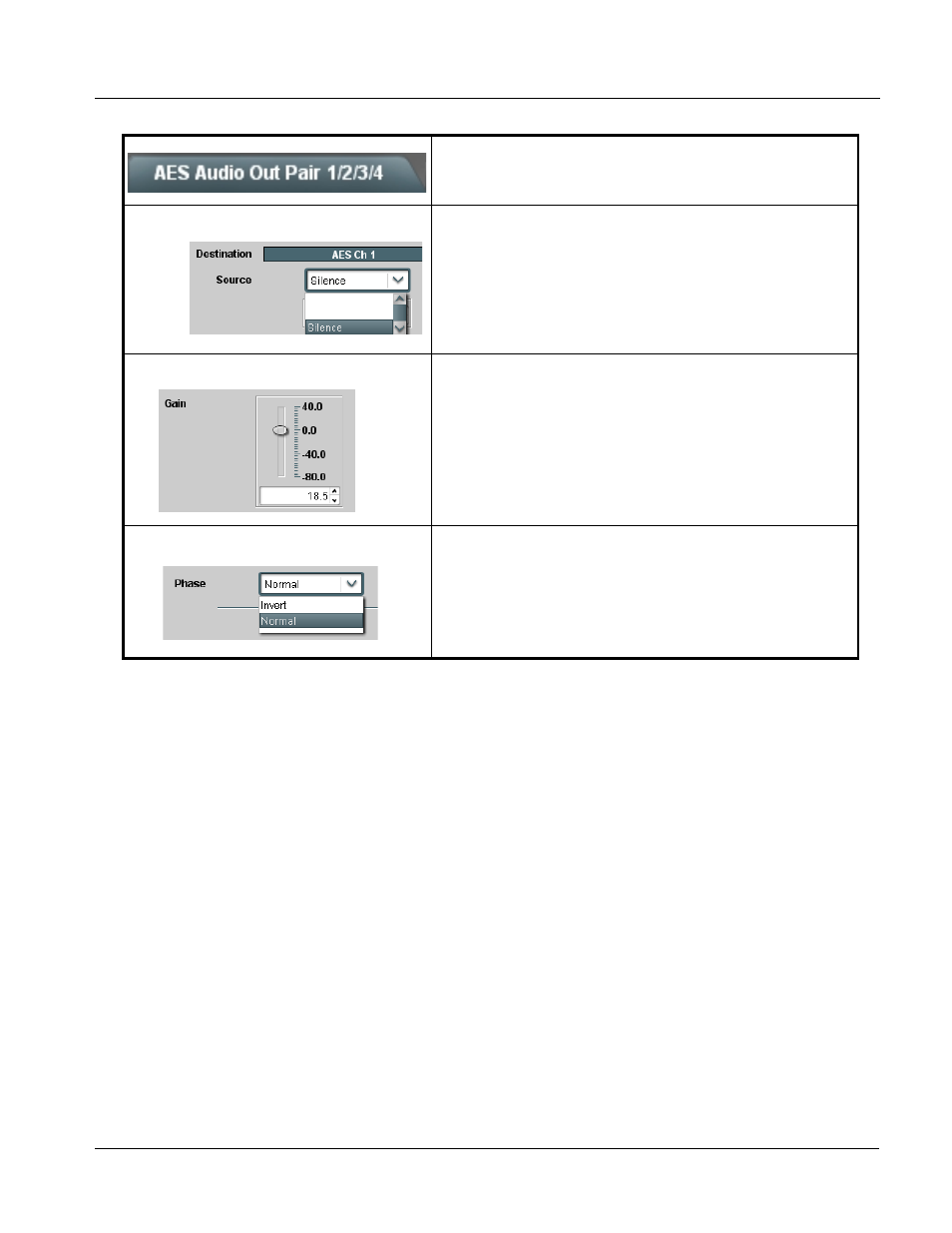 Operating instructions, 9341 function submenu list and descriptions | Cobalt Digital COMPASS 9341 8-channel Analog Audio to AES Converter User Manual | Page 39 / 56
