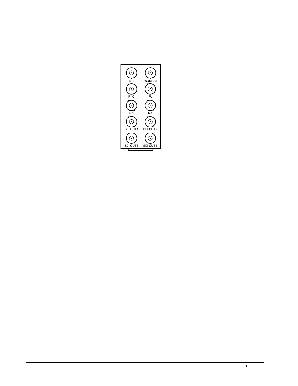 Rear module available for 9032-sd | Cobalt Digital COMPASS 9032 HD_SD (SD Only) 12-bit Analog to Digital Converter User Manual | Page 10 / 25