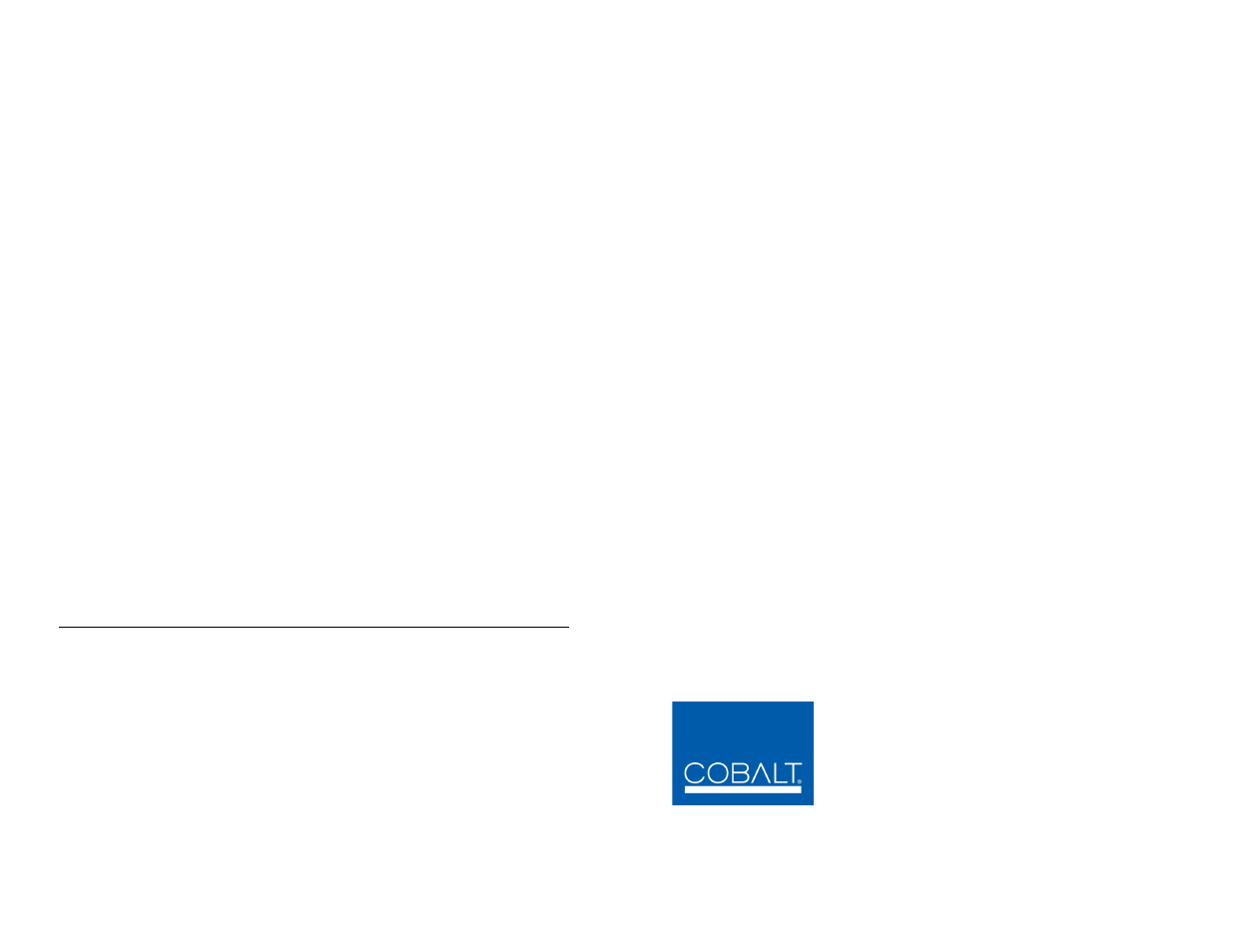 Cobalt digital inc | Cobalt Digital BLUE BOX GROUP DA-3G-1x6 3G_HD_SD_ASI Reclocking Distribution Amplifier with Bit-Rate Status User Manual | Page 2 / 2