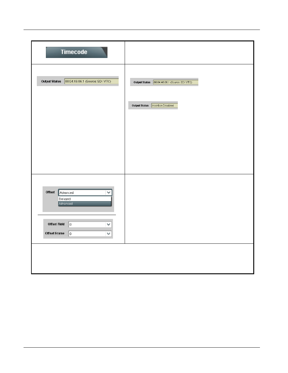 9501-dcda function submenu list and descriptions | Cobalt Digital OBSIDIAN 3G 9501-DCDA-3G Downconverter User Manual | Page 44 / 64