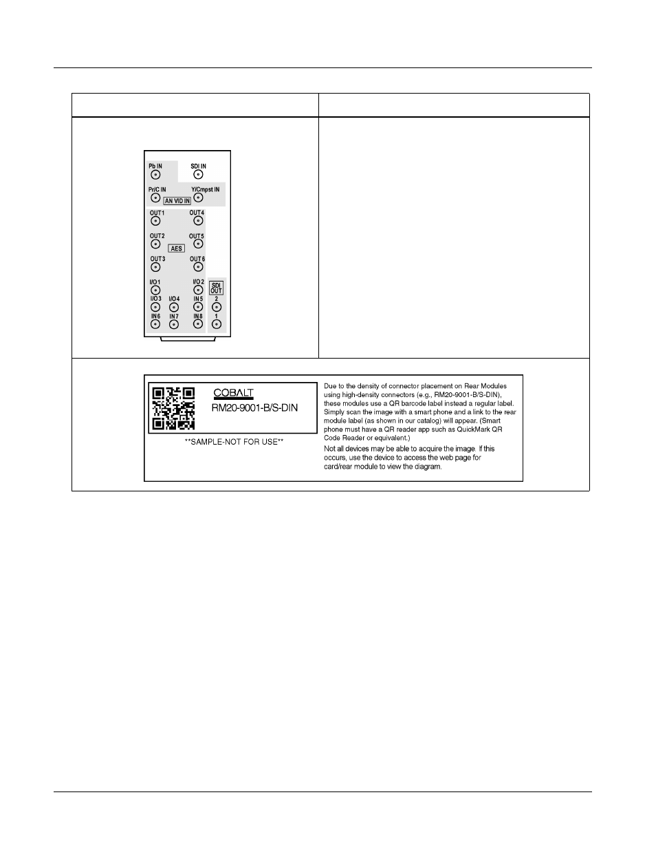 Cobalt Digital COMPASS 9035 Analog and SDI Input to SDI Output Converter User Manual | Page 42 / 106