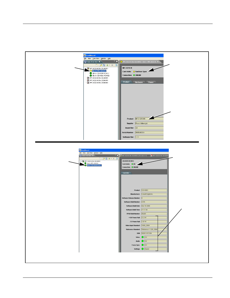 Operating instructions, Troubleshooting | Cobalt Digital COMPASS 9035 Analog and SDI Input to SDI Output Converter User Manual | Page 99 / 106