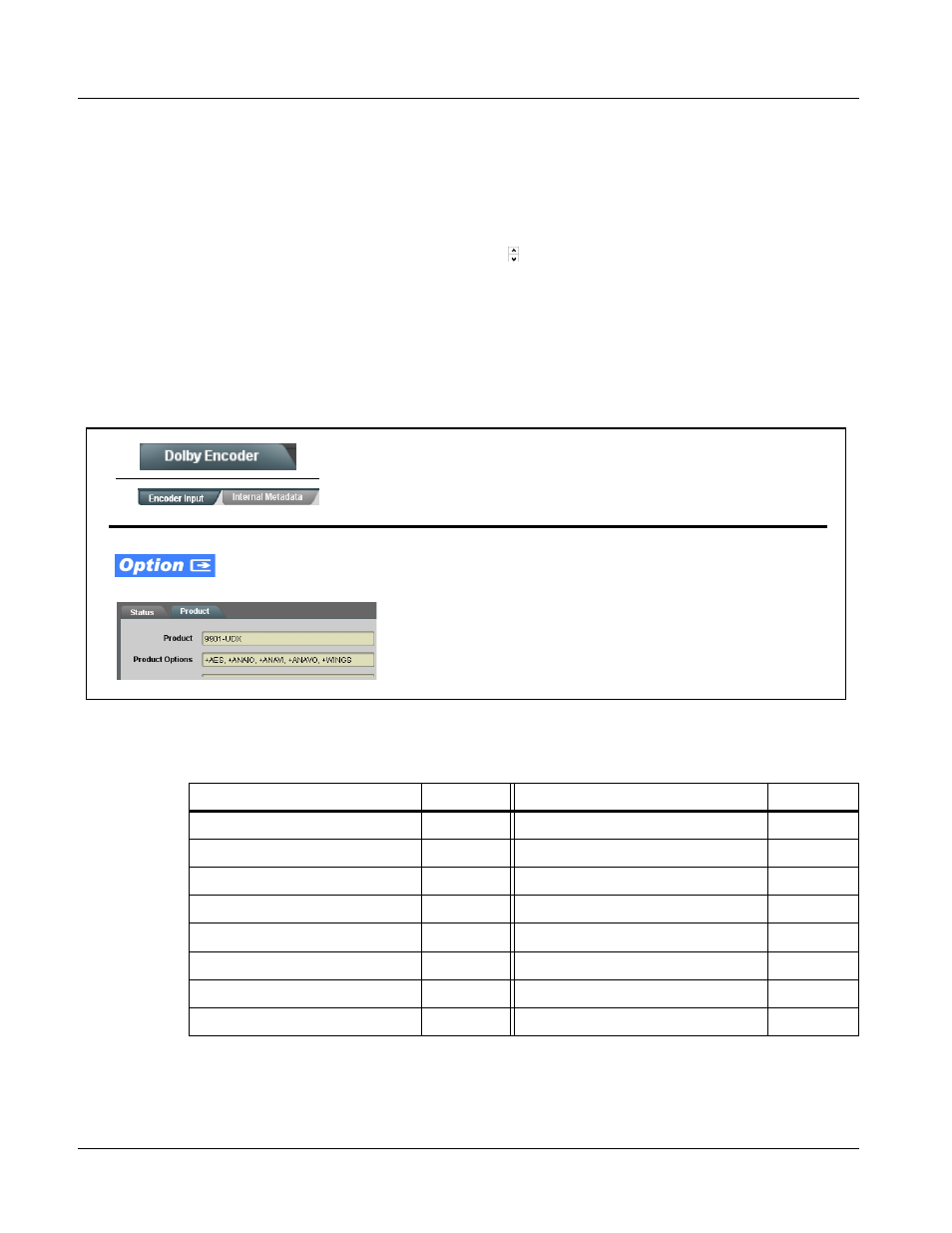 9901-udx function submenu list and descriptions, 9901-udx function, Submenu list and | Descriptions (p. 3-10) | Cobalt Digital FUSION 3G 9901-UDX 3G_HD_SD Up Down_Cross Converter User Manual | Page 64 / 128
