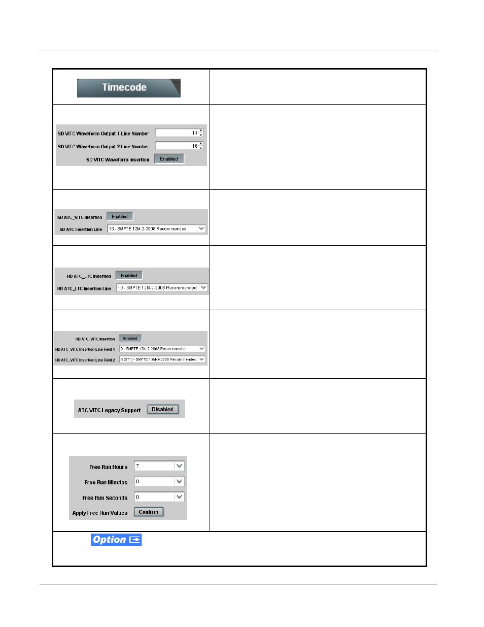 9901-udx function submenu list and descriptions | Cobalt Digital FUSION 3G 9901-UDX 3G_HD_SD Up Down_Cross Converter User Manual | Page 72 / 128