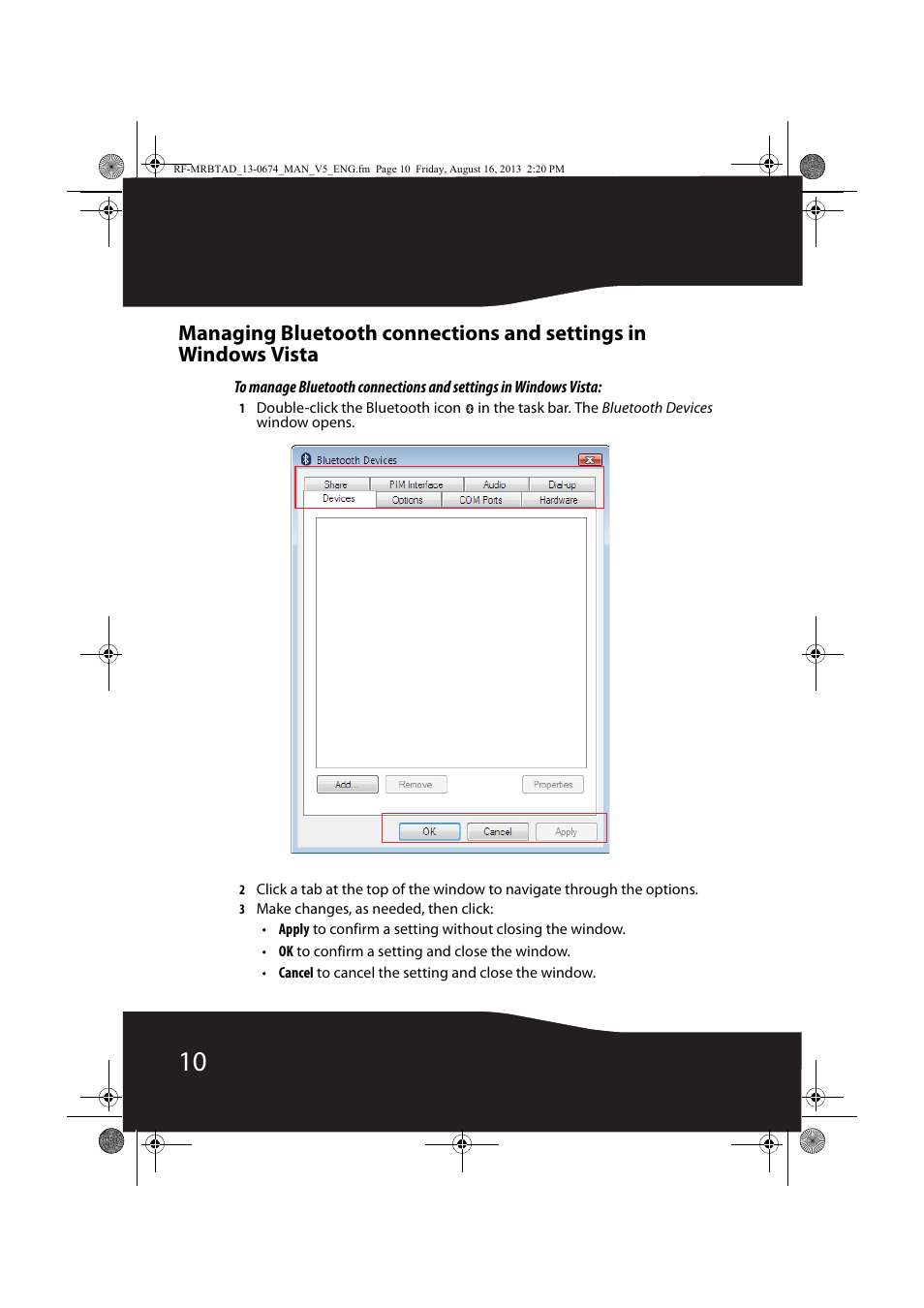 RocketFish RF-MRBTAD - User Manual User Manual | Page 10 / 37