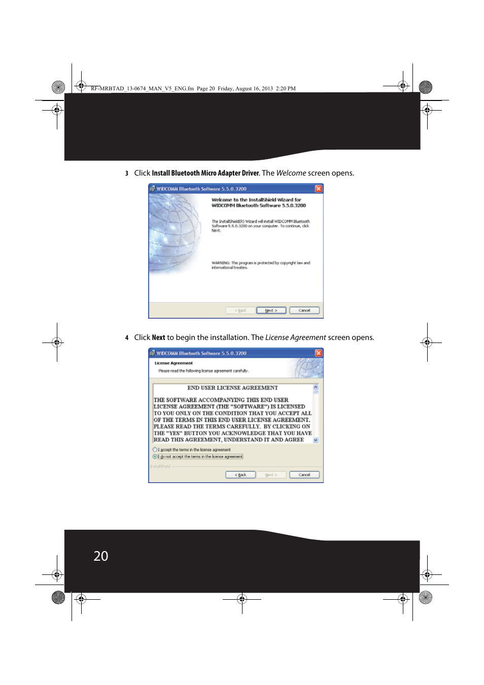 RocketFish RF-MRBTAD - User Manual User Manual | Page 20 / 37