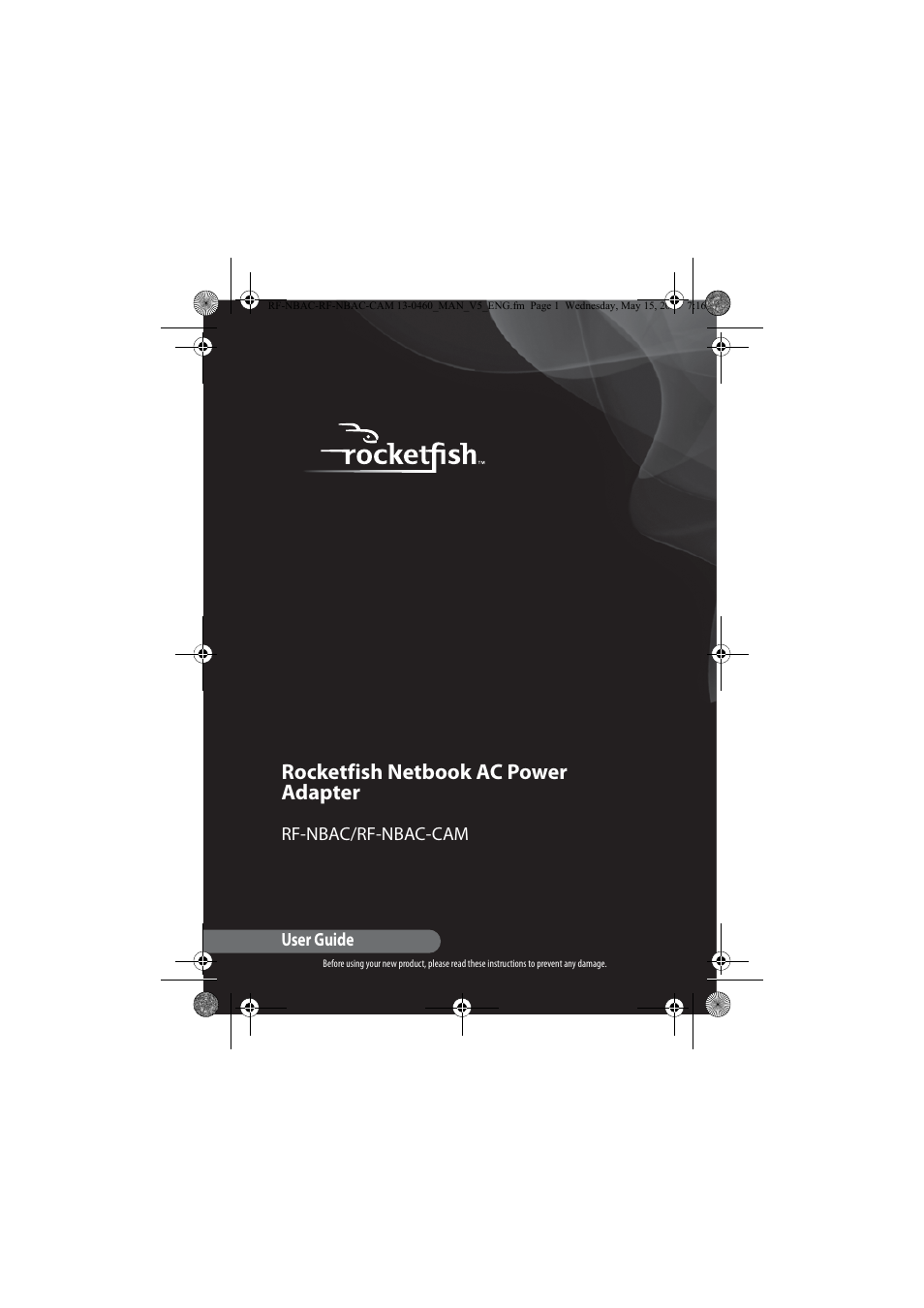 RocketFish RF-NBAC - User Manual User Manual | 15 pages