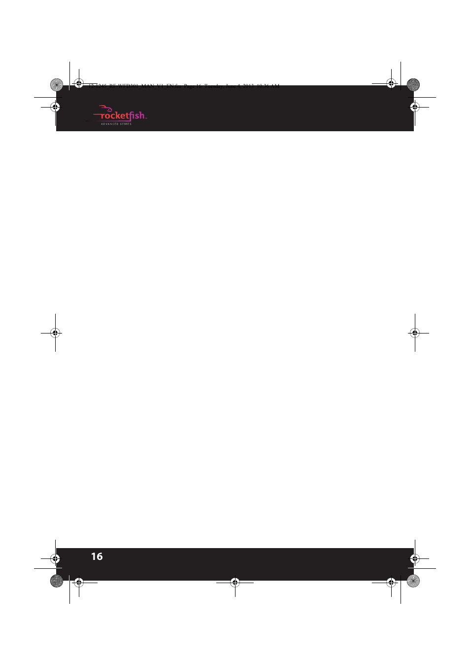 RocketFish RF-WFD301 - User Manual User Manual | Page 16 / 19