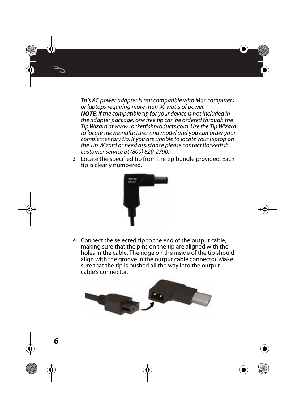 RocketFish RF-AC9021 - User Manual User Manual | Page 6 / 15