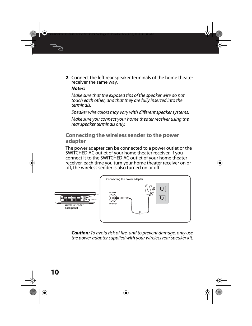 RocketFish RF-WHTIB - User Manual User Manual | Page 10 / 24
