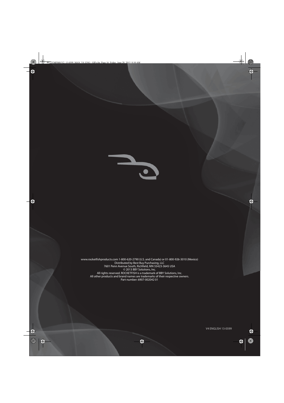 RocketFish RF-TVMFM01 - User Manual User Manual | Page 13 / 13