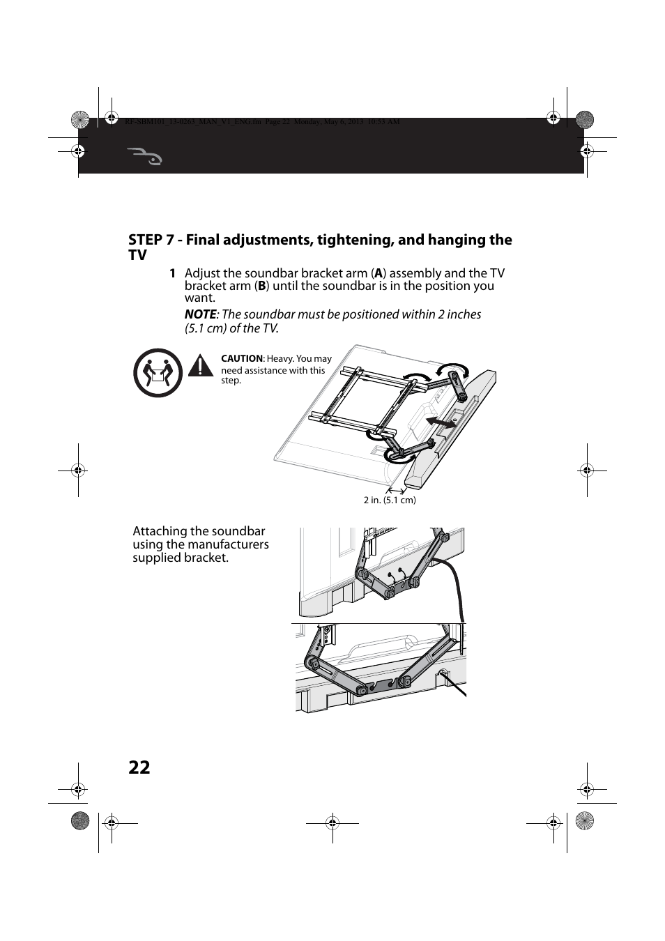 RocketFish RF-SBM101 - User Manual User Manual | Page 22 / 25