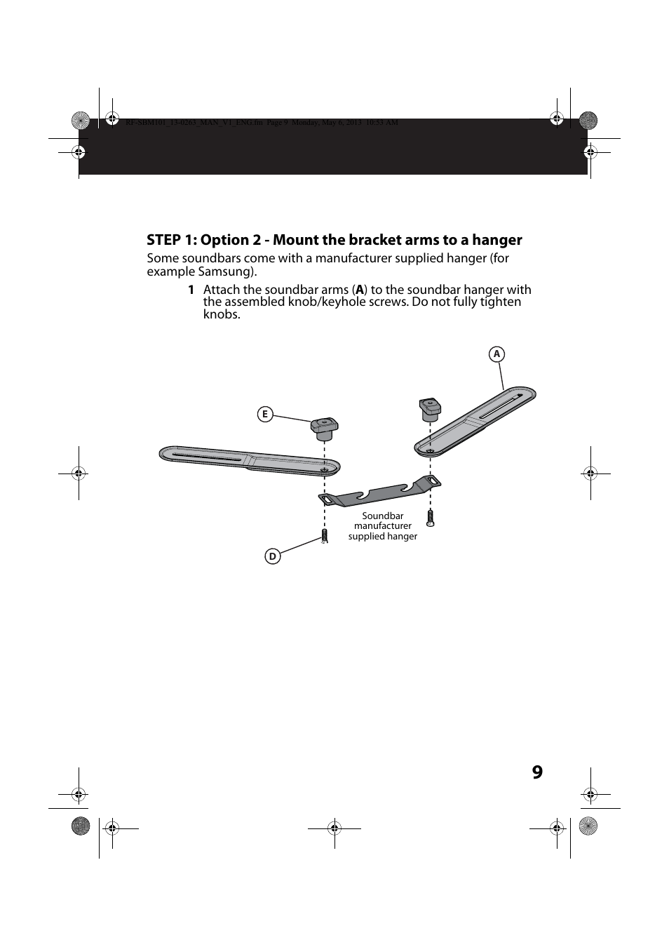 RocketFish RF-SBM101 - User Manual User Manual | Page 9 / 25