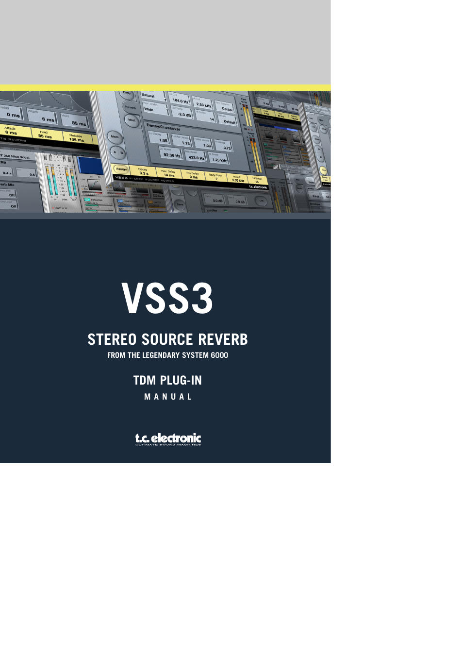 TC Electronic VSS3 TDM User Manual | 22 pages