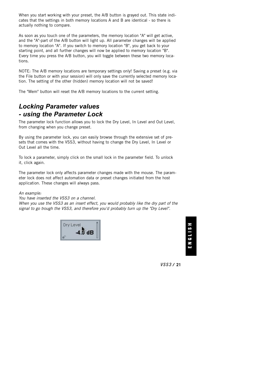 TC Electronic VSS3 TDM User Manual | Page 21 / 22