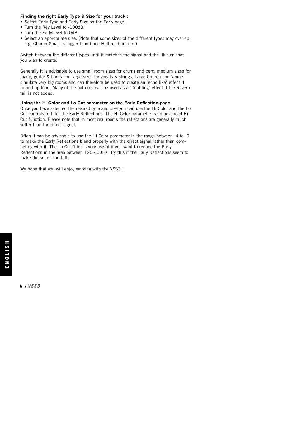 TC Electronic VSS3 TDM User Manual | Page 6 / 22