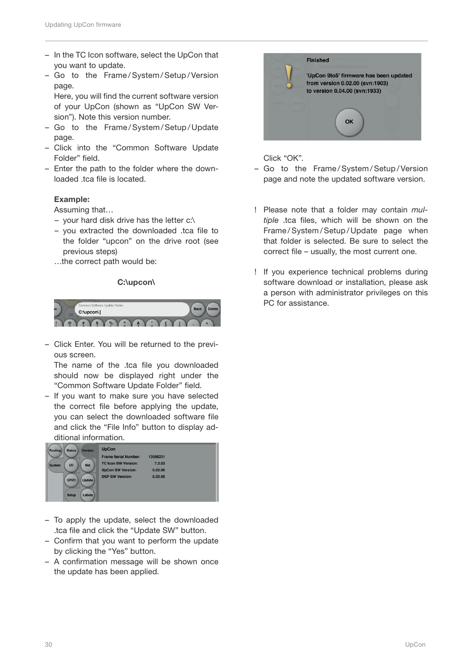 TC Electronic UpCon User Manual | Page 34 / 48