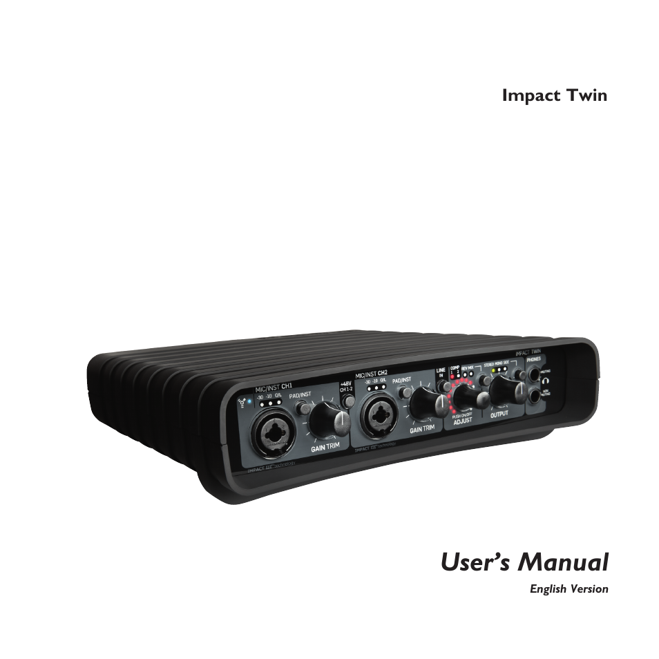 TC Electronic Impact Twin User Manual | 24 pages