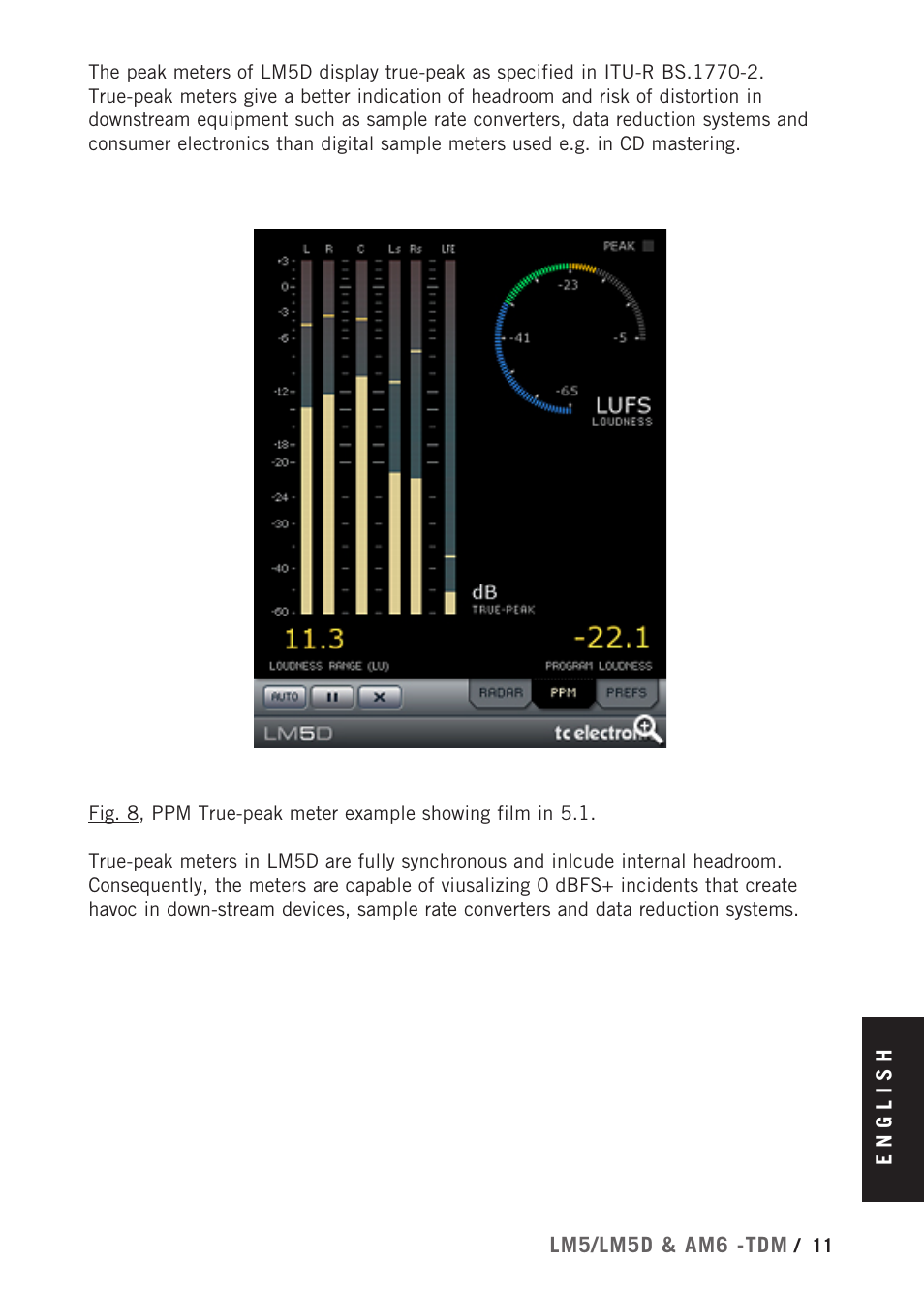 TC Electronic Radar Meter Bundle TDM User Manual | Page 13 / 24