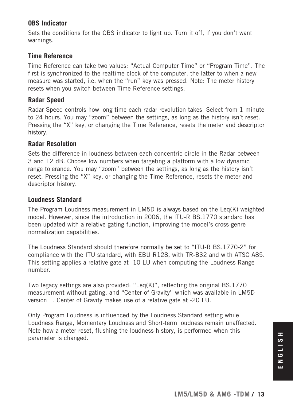 TC Electronic Radar Meter Bundle TDM User Manual | Page 15 / 24