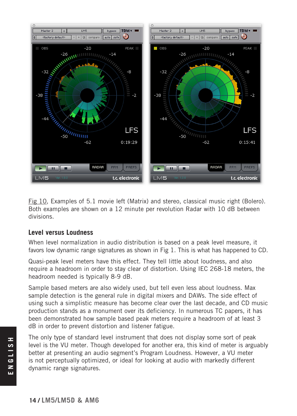 TC Electronic Radar Meter Bundle TDM User Manual | Page 16 / 24