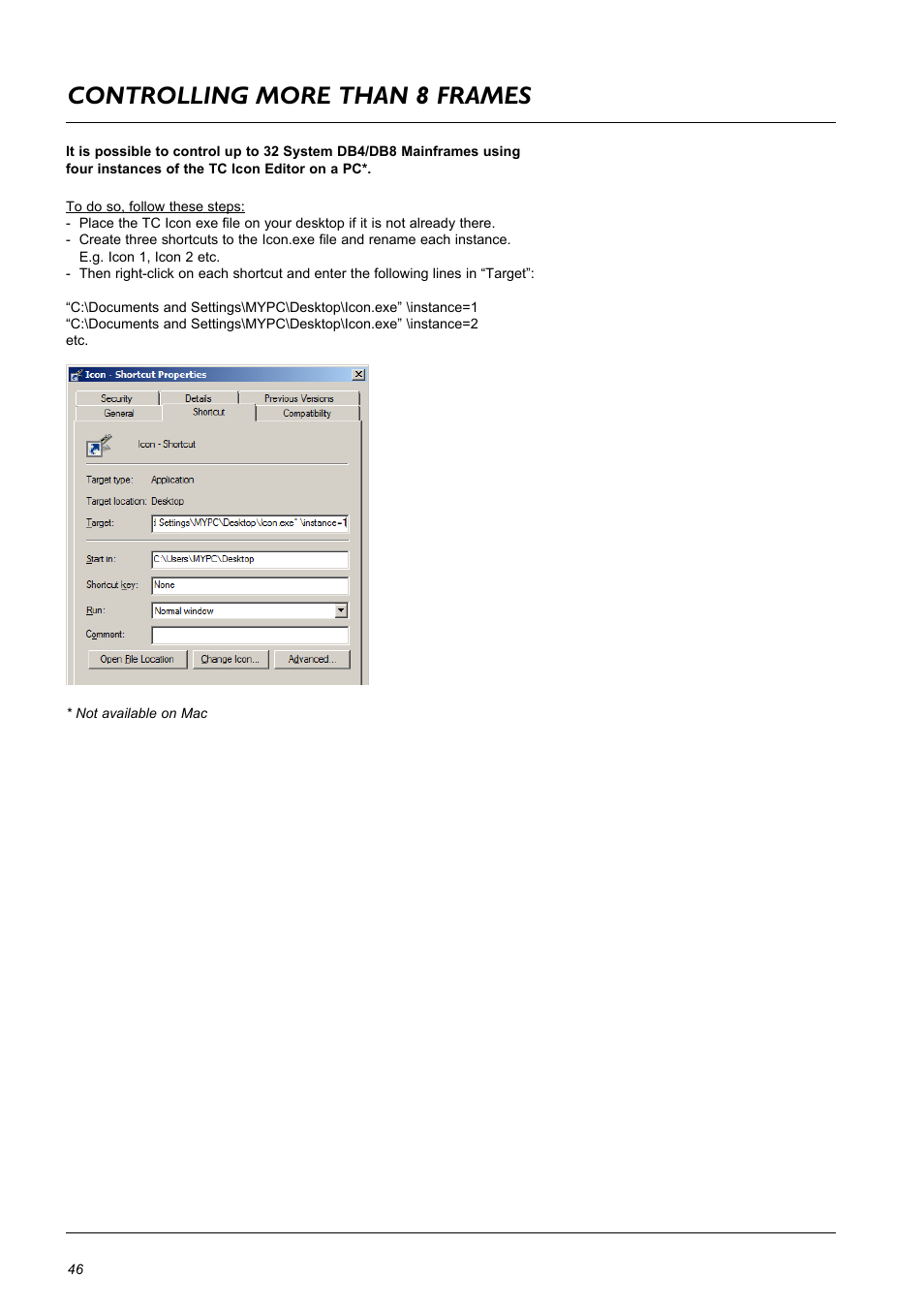 Controlling more than 8 frames | TC Electronic DB8 MKII User Manual | Page 46 / 50