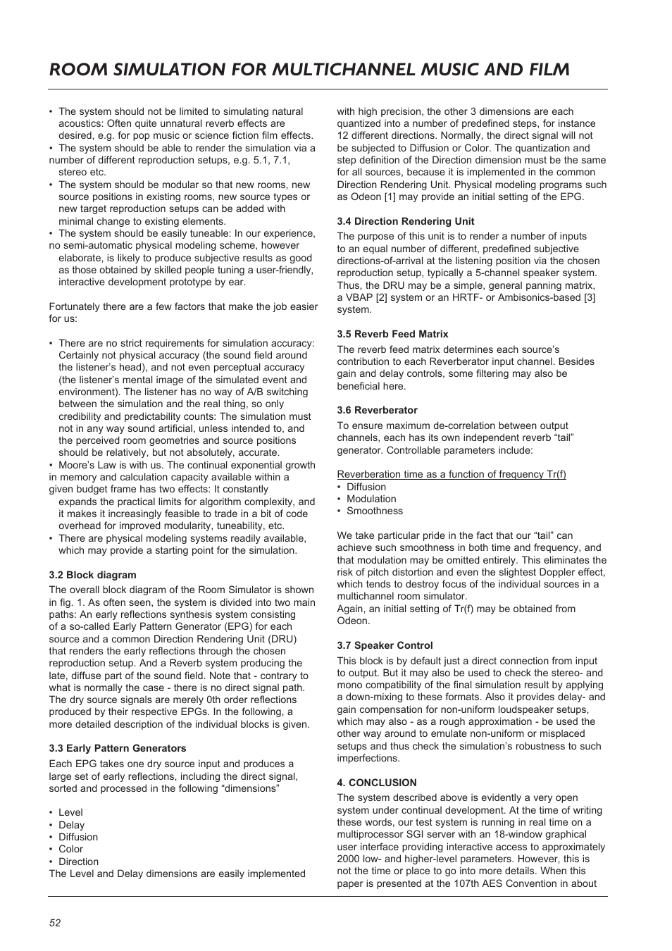 TC Electronic Broadcast 6000 User Manual | Page 52 / 68