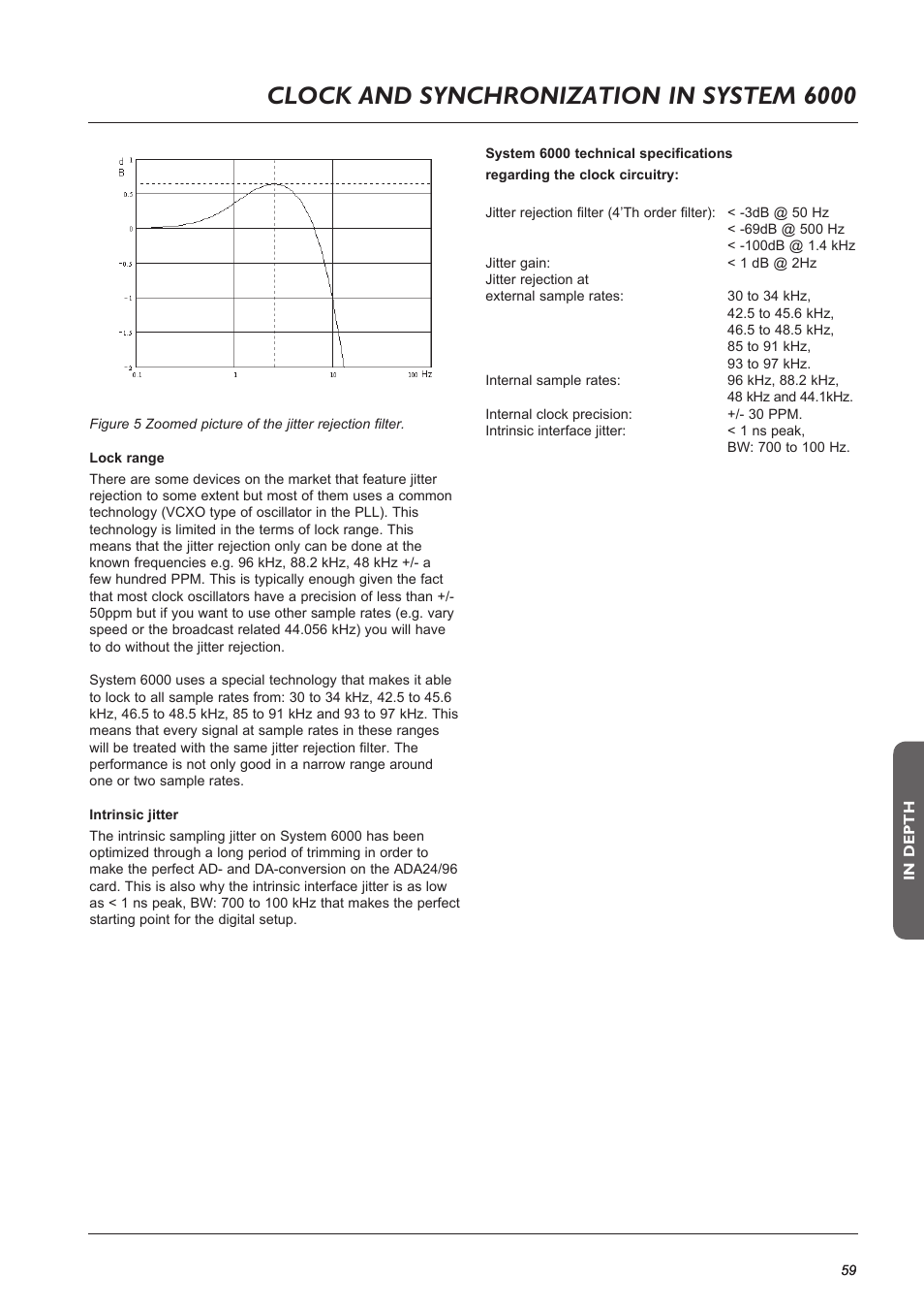 Page head, Page head clock and synchronization in system 6000 | TC Electronic Broadcast 6000 User Manual | Page 59 / 68