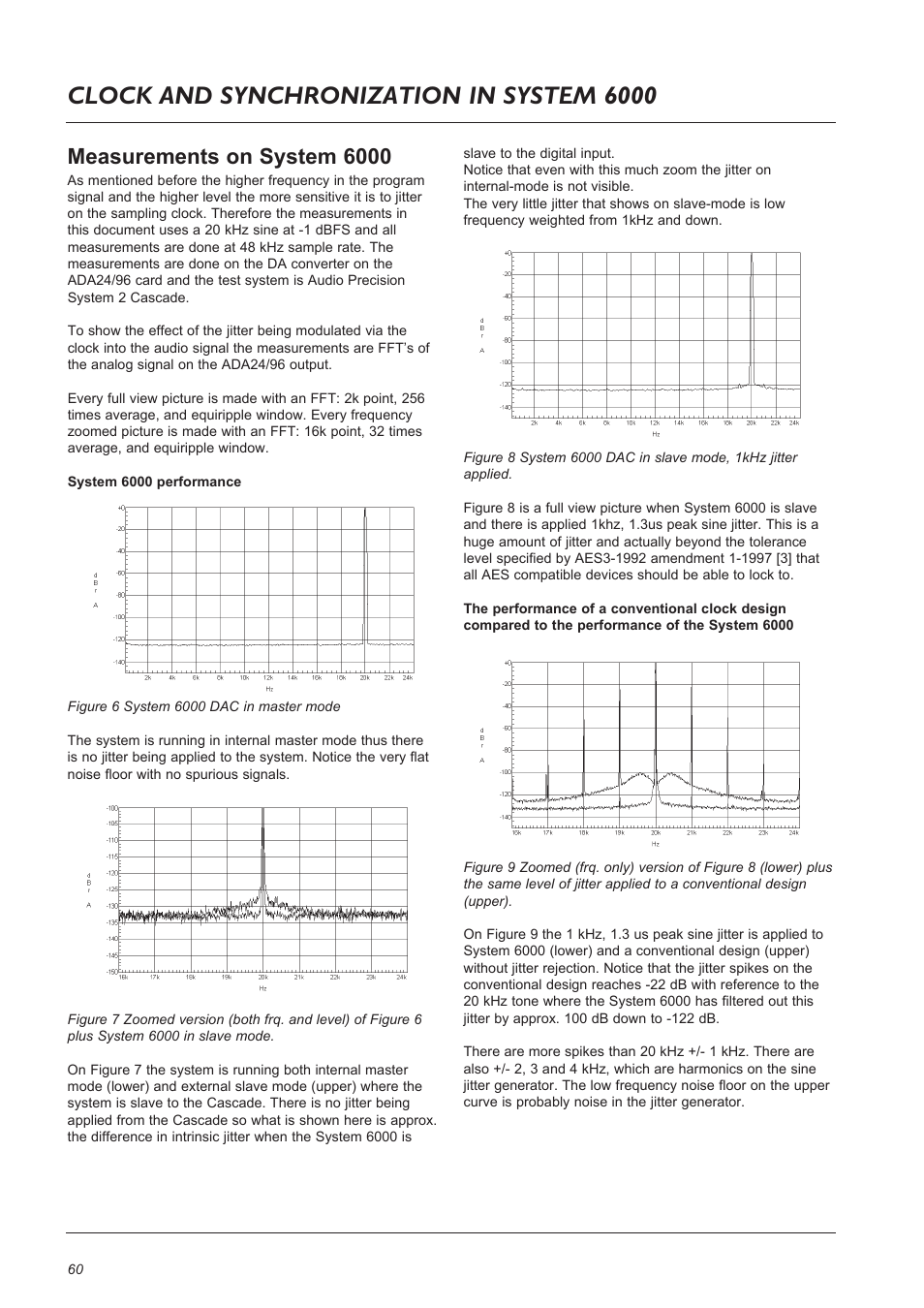 Page head clock and synchronization in system 6000, Measurements on system 6000 | TC Electronic Broadcast 6000 User Manual | Page 60 / 68