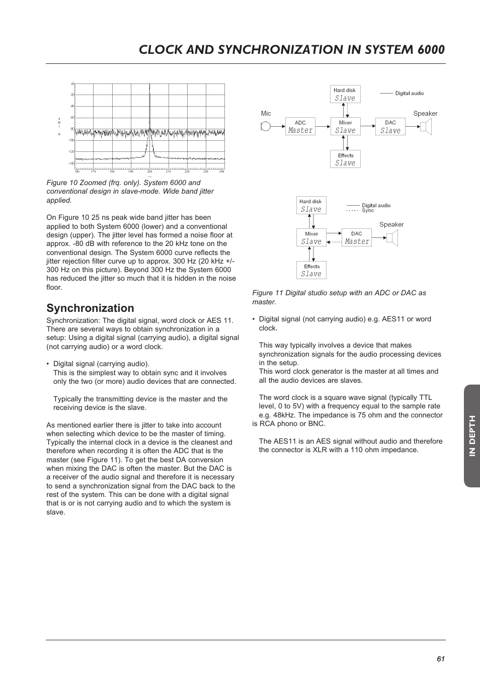 Page head, Page head clock and synchronization in system 6000, Synchronization | TC Electronic Broadcast 6000 User Manual | Page 61 / 68