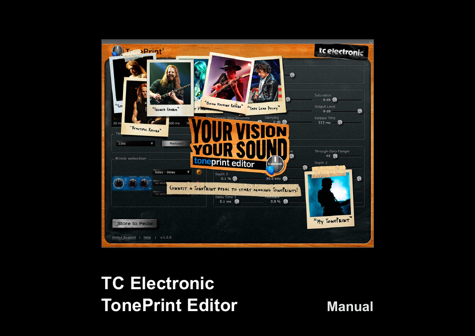 TC Electronic TonePrint Editor User Manual | 19 pages