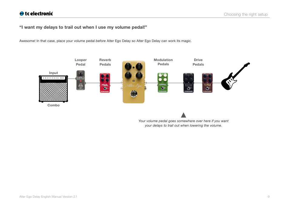 TC Electronic Alter Ego Delay User Manual | Page 11 / 20