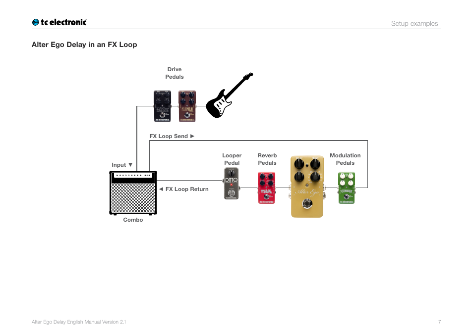 TC Electronic Alter Ego Delay User Manual | Page 9 / 20