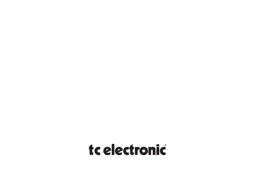 TC Electronic RH750 User Manual | Page 24 / 24