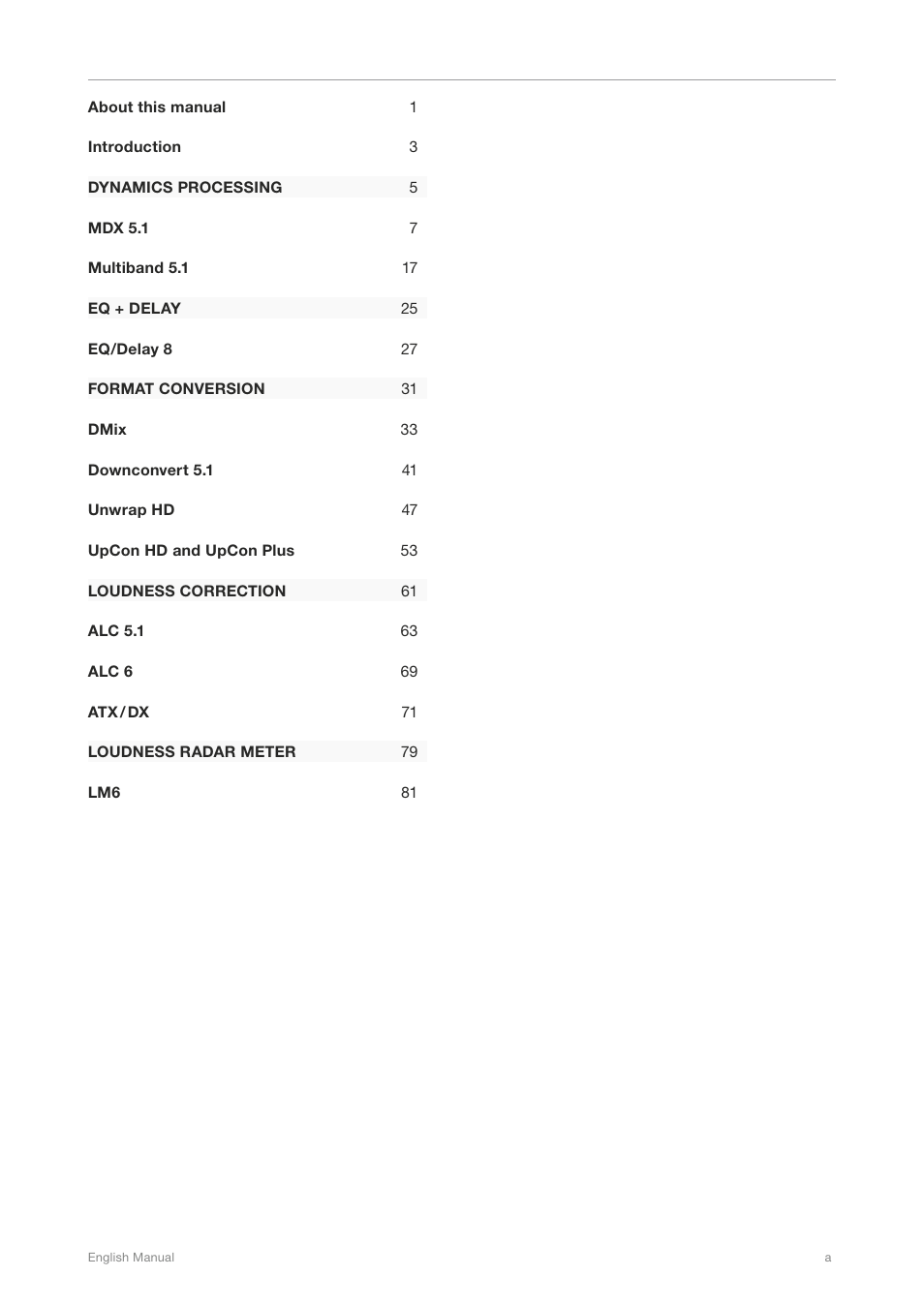 TC Electronic DB4 MKII User Manual | Page 3 / 95