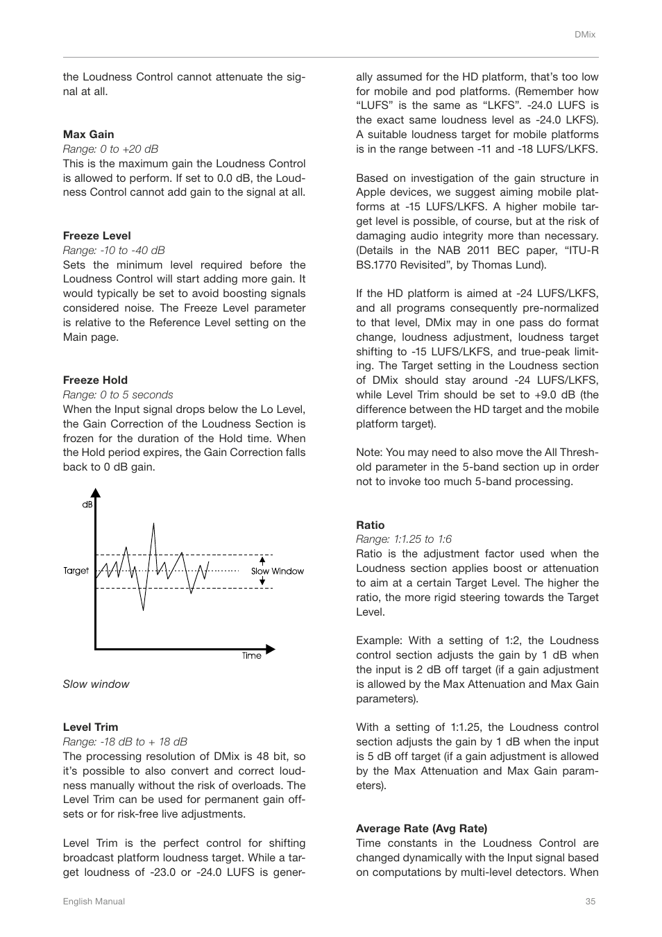 TC Electronic DB4 MKII User Manual | Page 39 / 95