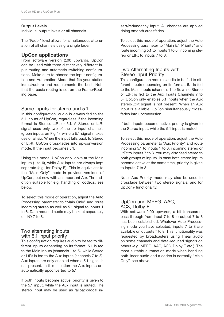 TC Electronic DB4 MKII User Manual | Page 60 / 95