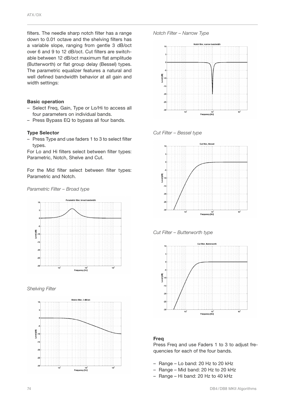 TC Electronic DB4 MKII User Manual | Page 78 / 95