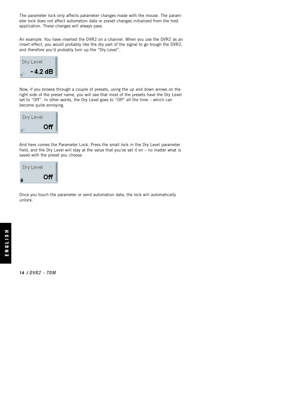 TC Electronic DVR2 TDM User Manual | Page 14 / 14