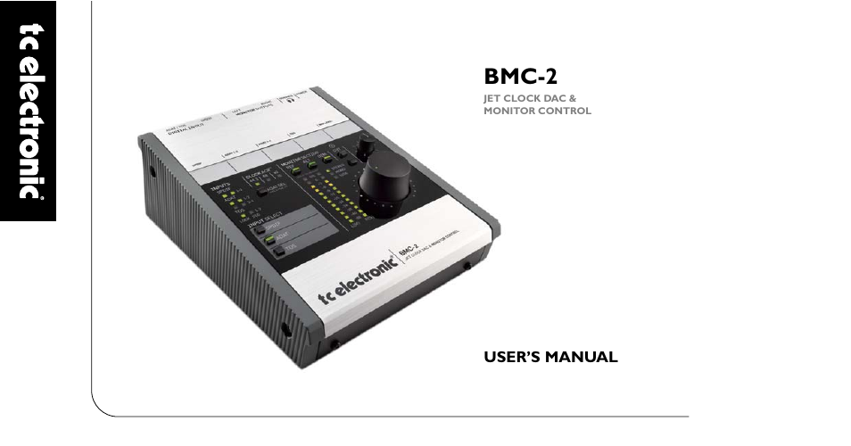 TC Electronic BMC-2 User Manual | 22 pages