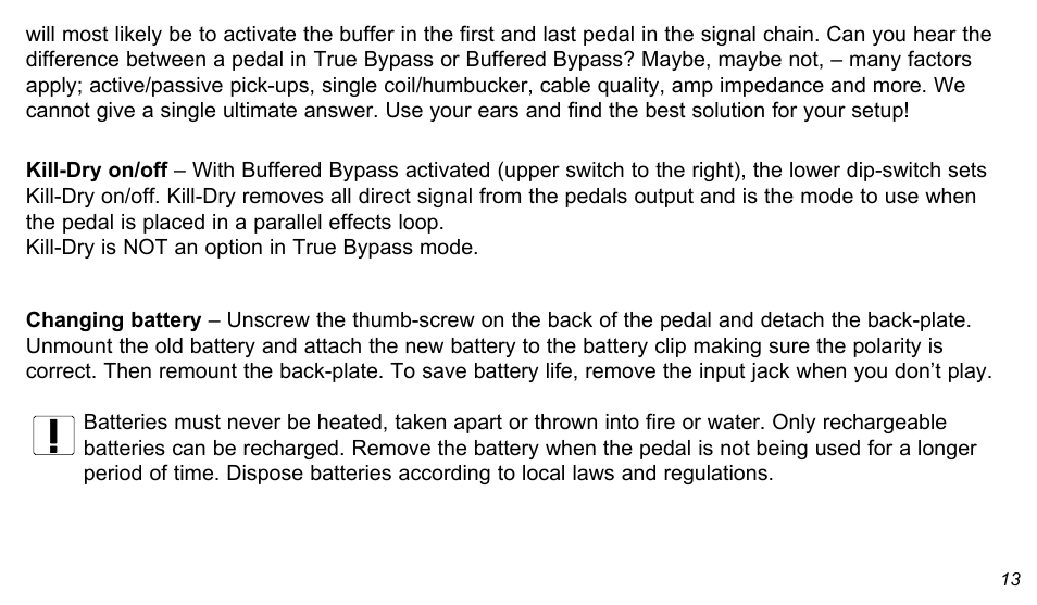 TC Electronic Manuals User Manual | Page 13 / 15