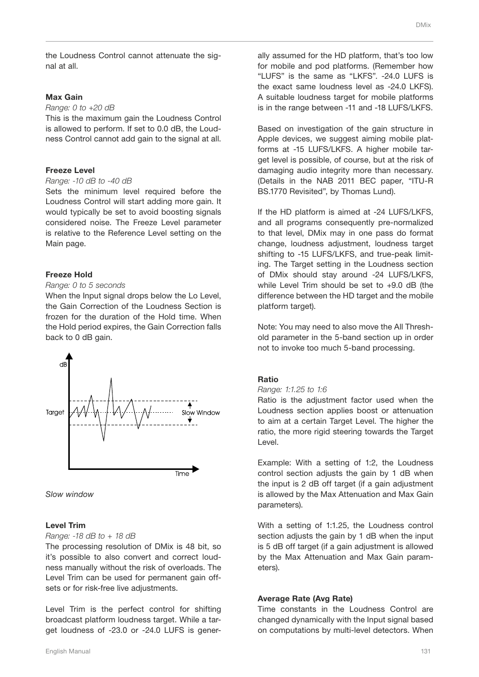 TC Electronic Broadcast 6000 User Manual | Page 135 / 210