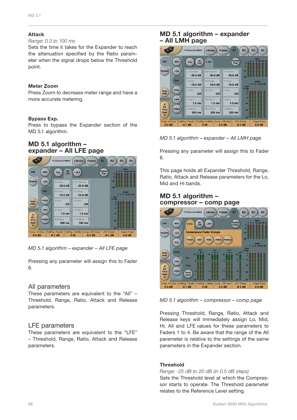 TC Electronic Broadcast 6000 User Manual | Page 92 / 210