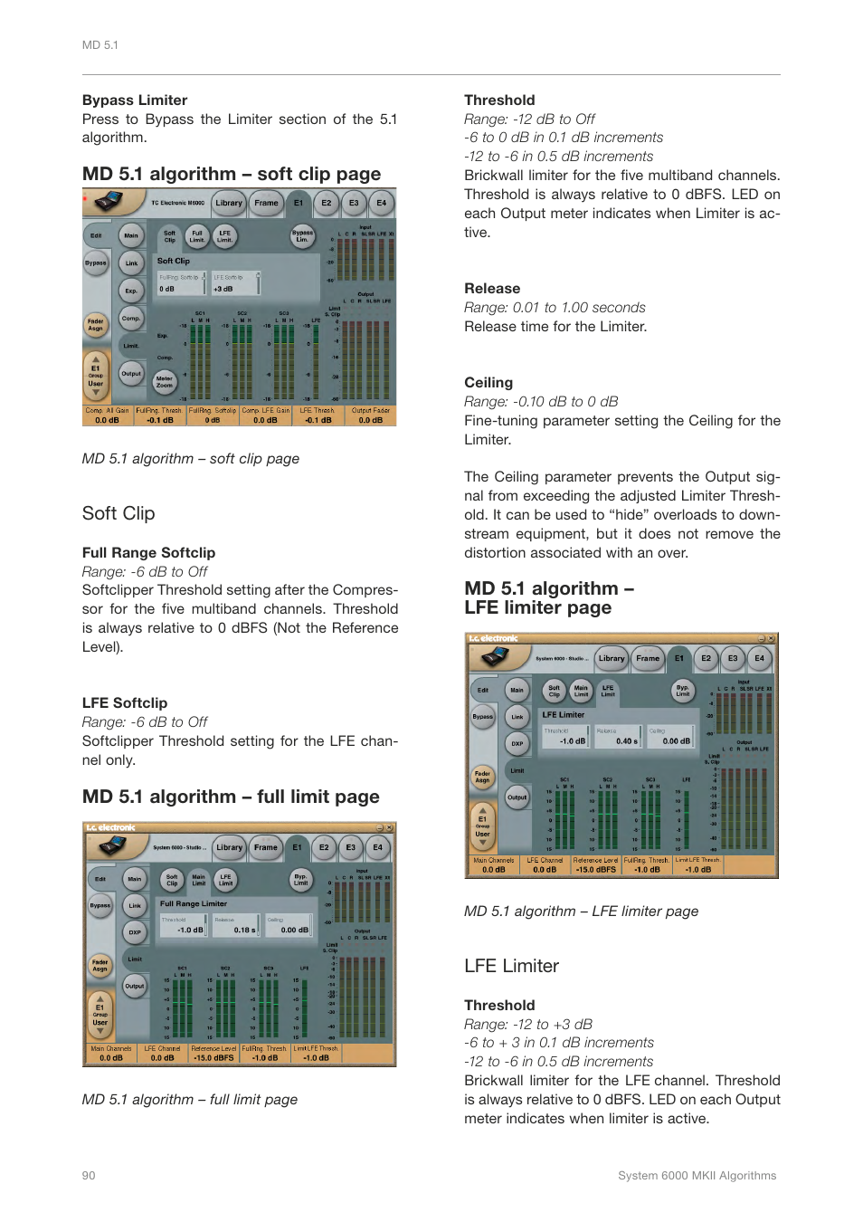 TC Electronic Broadcast 6000 User Manual | Page 94 / 210