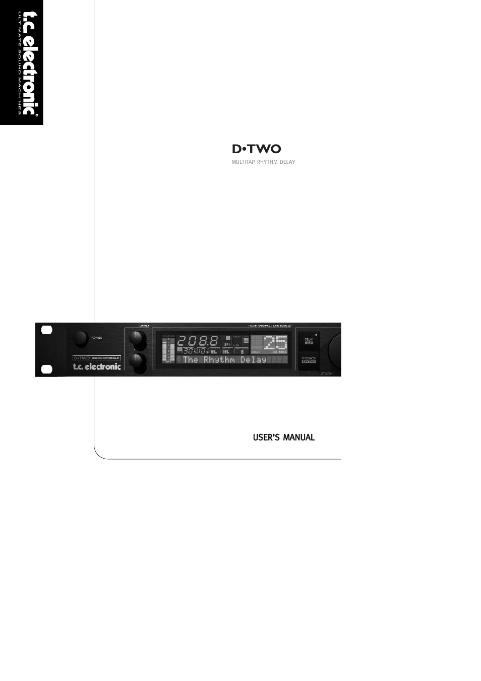 TC Electronic D-Two User Manual | 31 pages