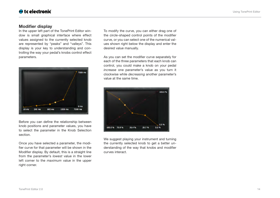TC Electronic TonePrint Editor User Manual | Page 16 / 26