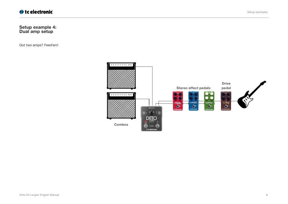 TC Electronic Ditto X2 Looper User Manual | Page 10 / 26
