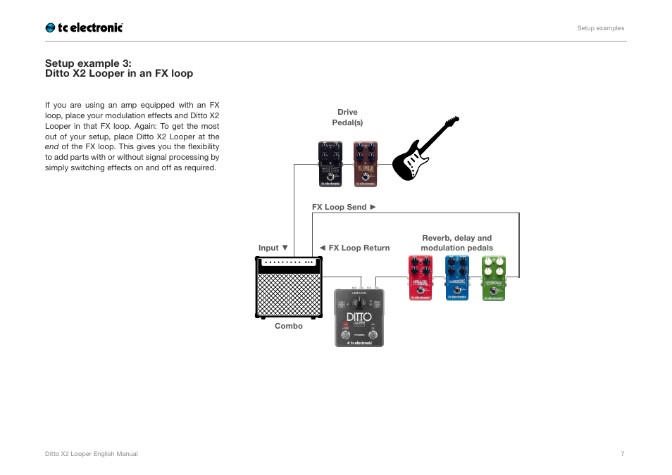 TC Electronic Ditto X2 Looper User Manual | Page 9 / 26